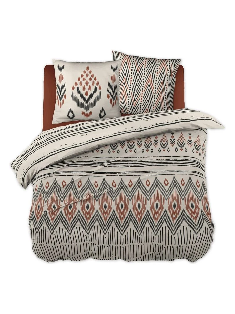 Parure Housse de couette Ethnic   Beige