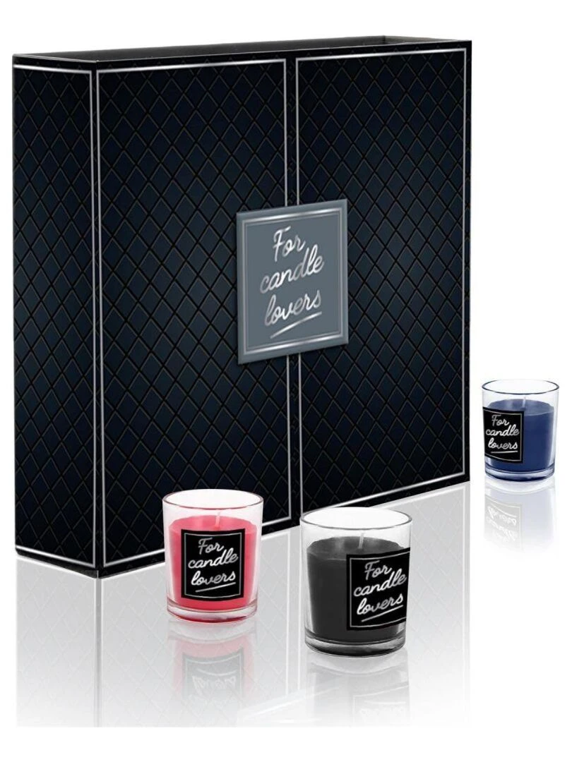 Coffret cadeau 12 bougies parfumées For Candle Lovers Multicolore