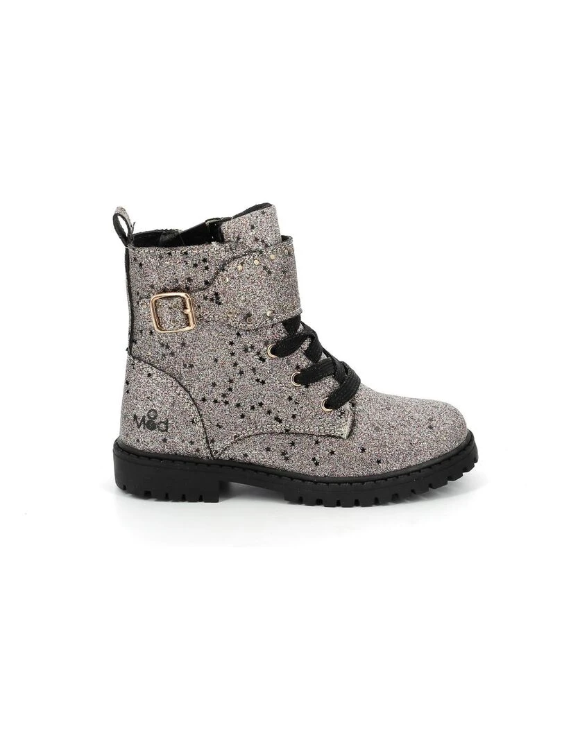 Boots Synthetique Tinamo Rose