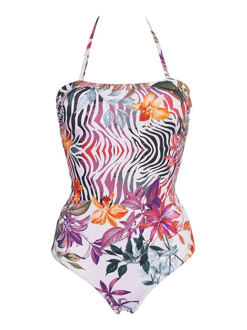 Maillot une pièce bandeau Aphrodite   Blanc
