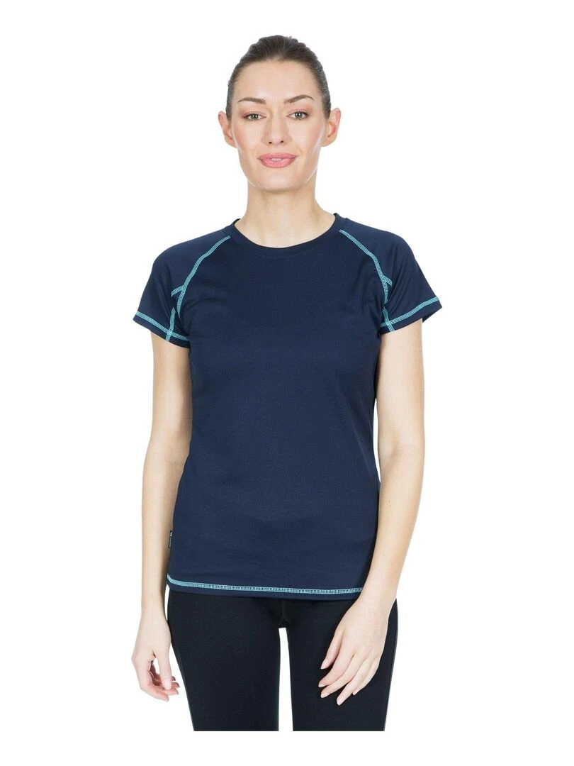 Trespass   T Shirt de sport VIKTORIA   Bleu marine