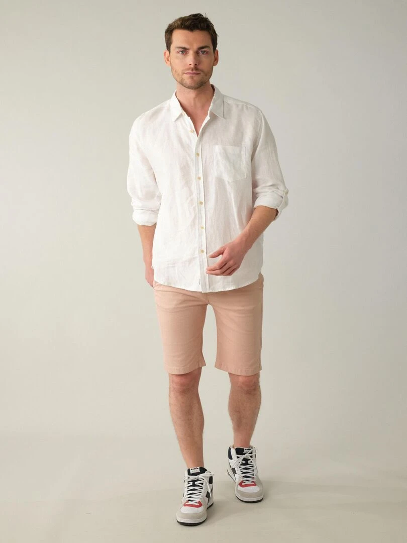 Bermuda pour homme avec poche à l'italienne 'Deeluxe' Vieux rose