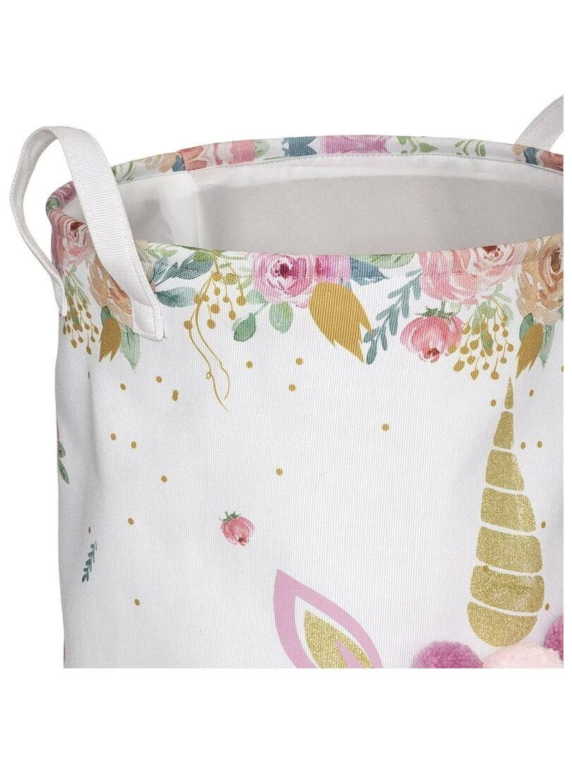 Bac à jouets licorne   Blanc