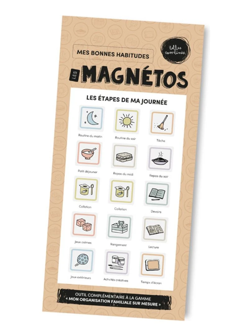 Les Magnétos Mes Bonnes Habitudes Les étapes de ma journée N/A