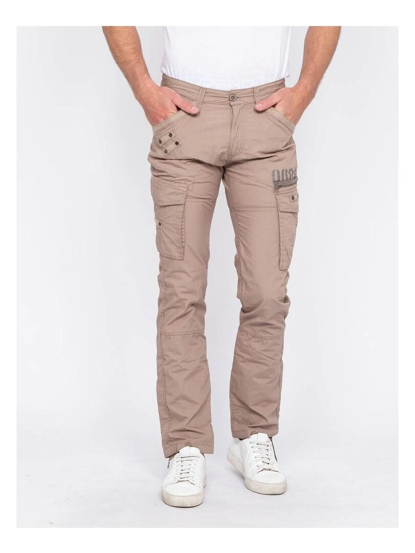 Pantalon battle CADILLAC Marron