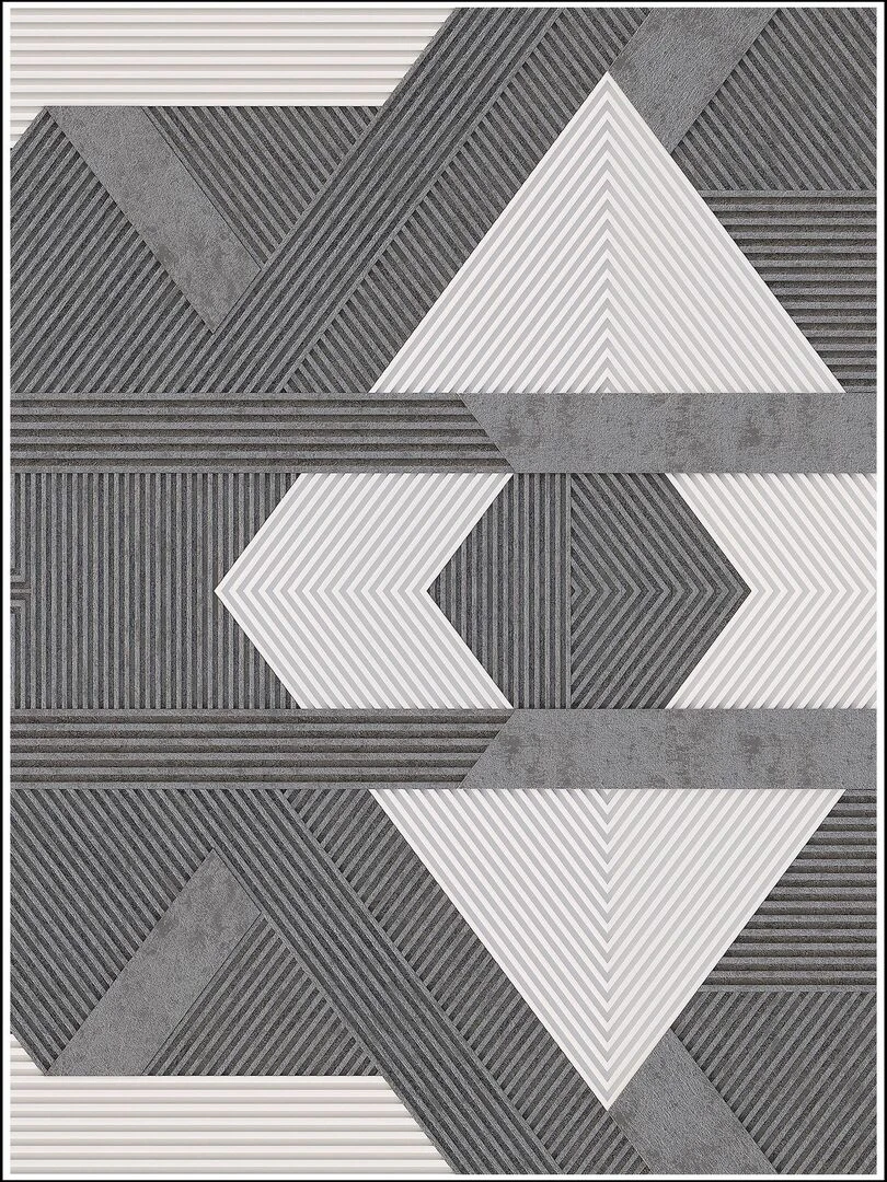Tapis Zino Gris Gris