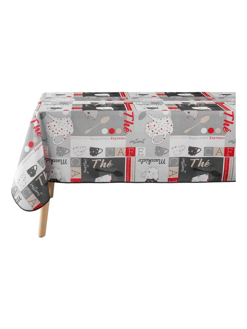 Nappe 150 x 240 cm Dejeuner Gris