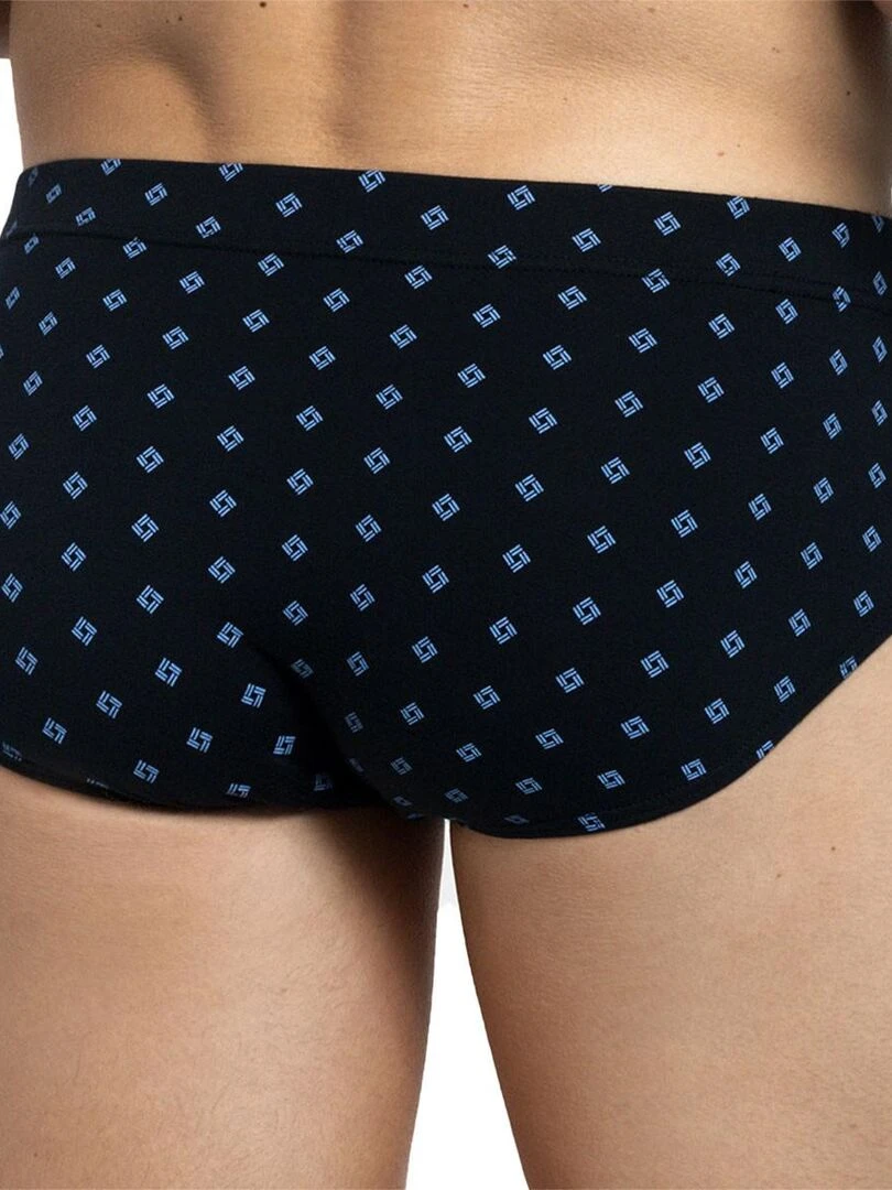 Pack de 2 slips en coton Belmond   Noir