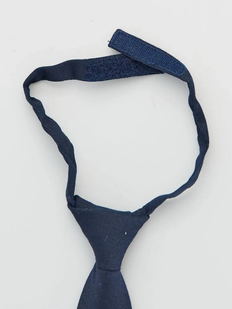 Cravate de cérémonie   Bleu