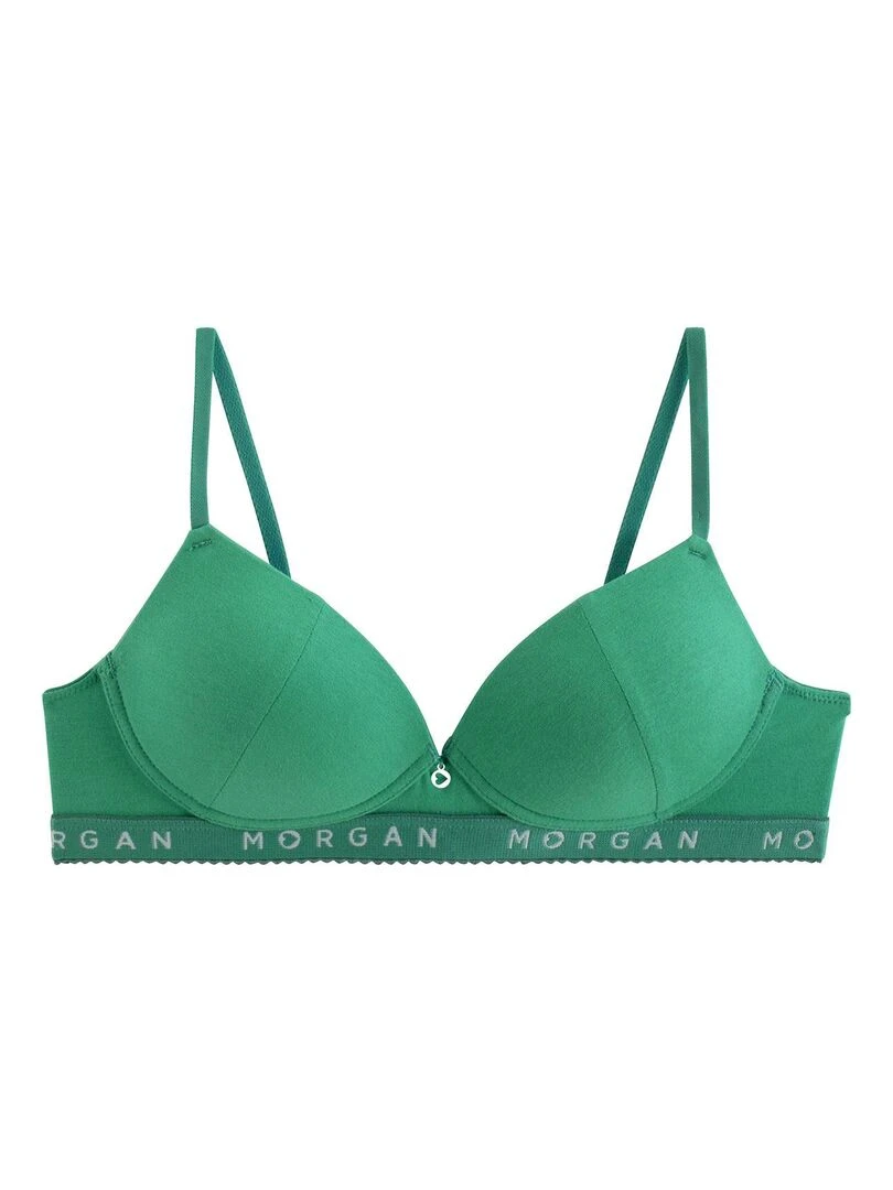 Soutien gorge sans armatures souple GABY Morgan Junior Vert