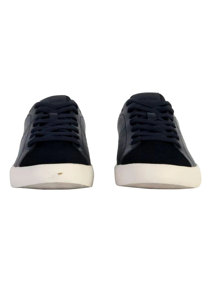 Basket Cuir Geox Affile*   Bleu