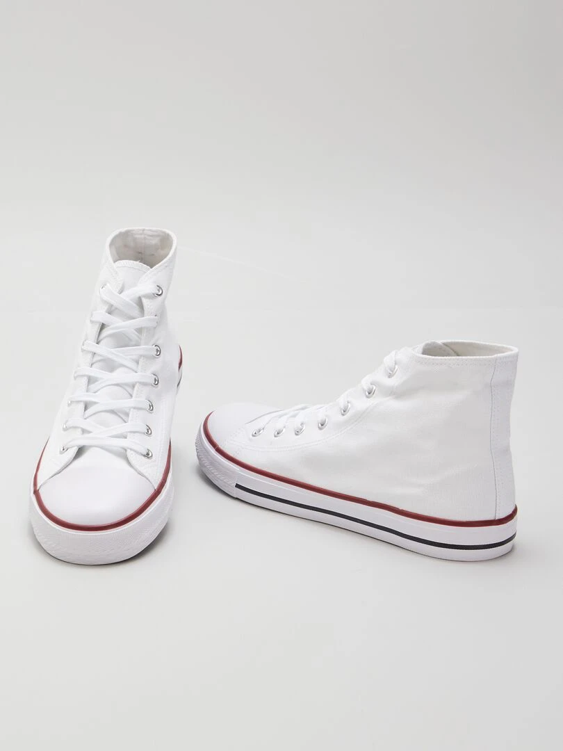 Bermuda avec poches sur les côtés   blanc