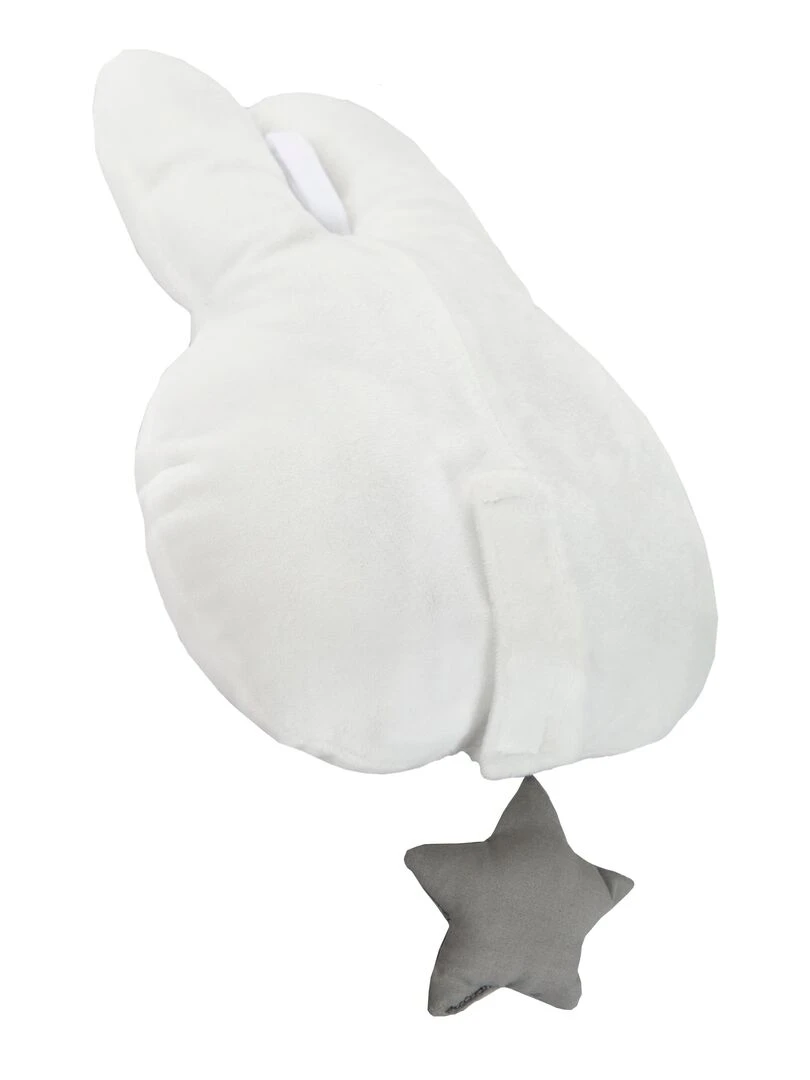 ROBA Peluche Musicale à Suspendre Lapin "Miffy®"   Mécanisme Musical Amovible   Gris/Blanc   N/A