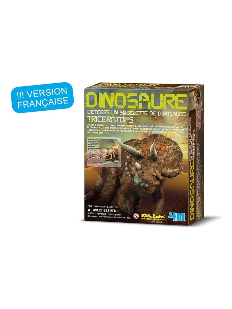 Deterre Ton Dinosaure Triceratops N/A