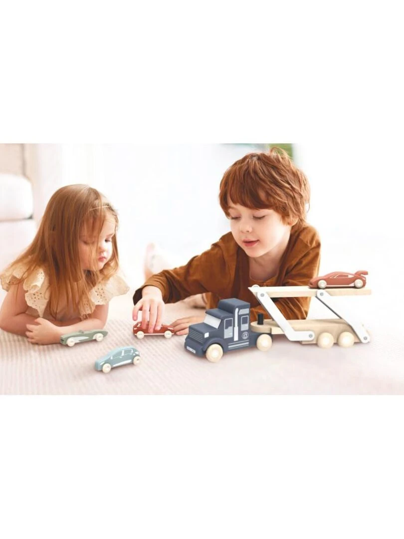 Camion transporteur avec 4 voitures Speedy Monkey N/A