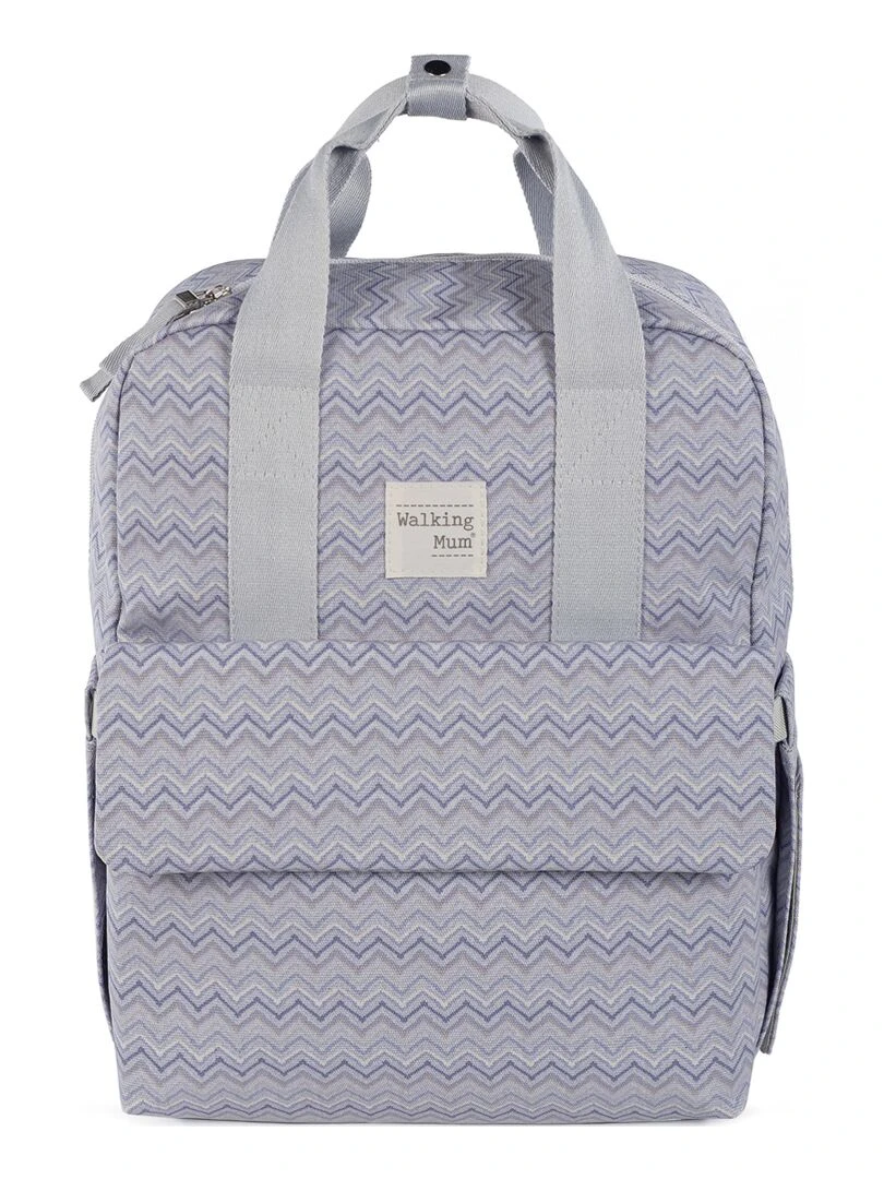 Sac à dos à langer Zigzag Violet