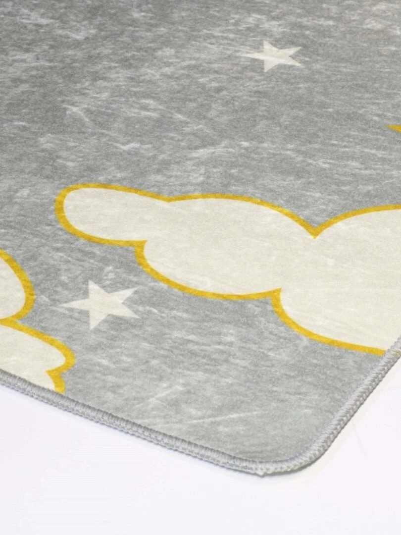 Tapis NUAGE Gris/Jaune   Gris