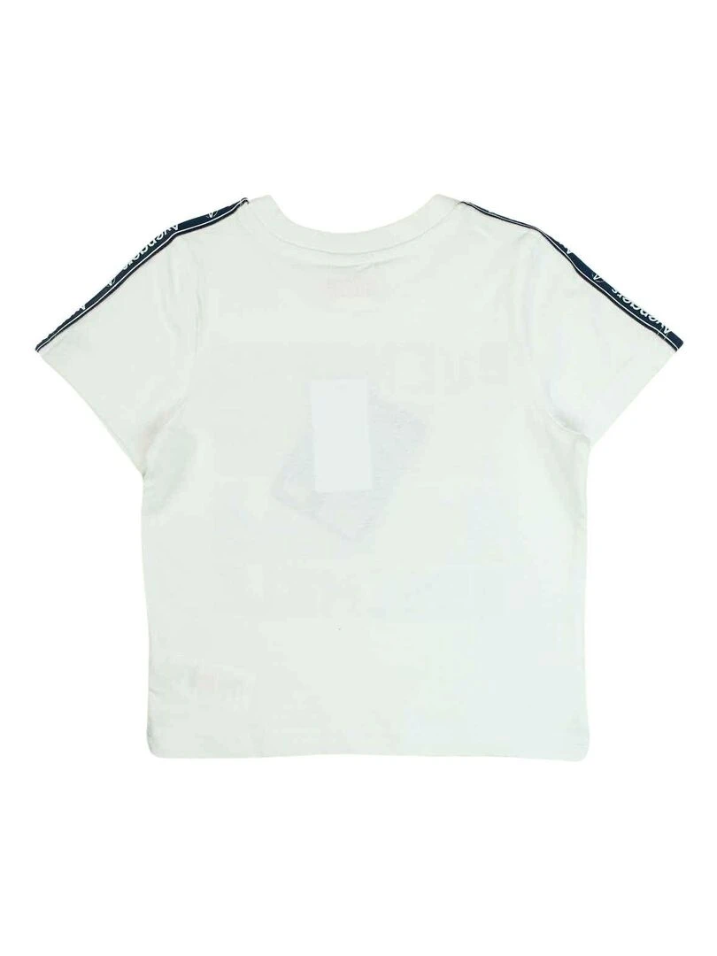 Avengers T shirt garçon imprimé Avengers en coton Blanc