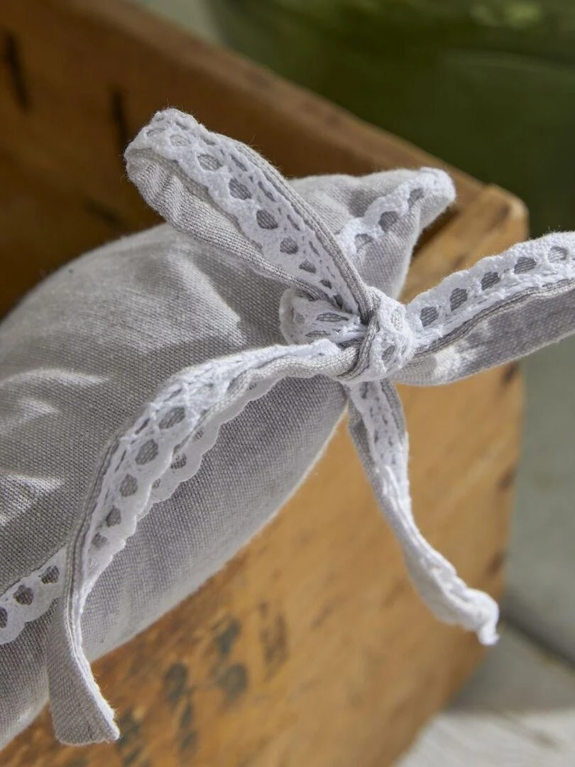 Assise matelassée  'CHARME' 'TODAY'   Gris clair