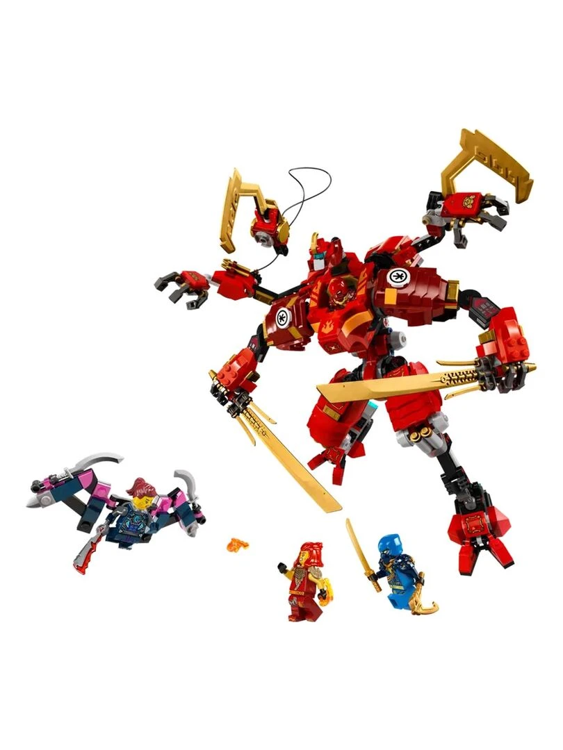 Le robot grimpeur ninja de Kai   N/A