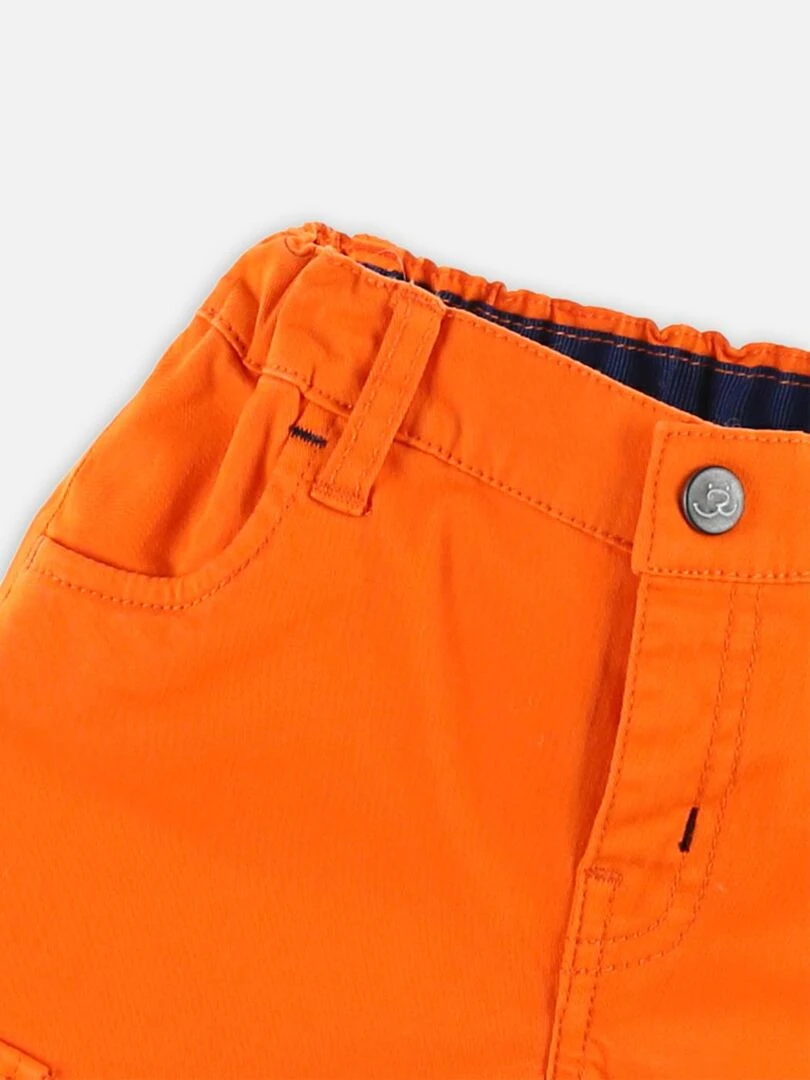 Bermuda en twill  vif   Noukie's   Orange