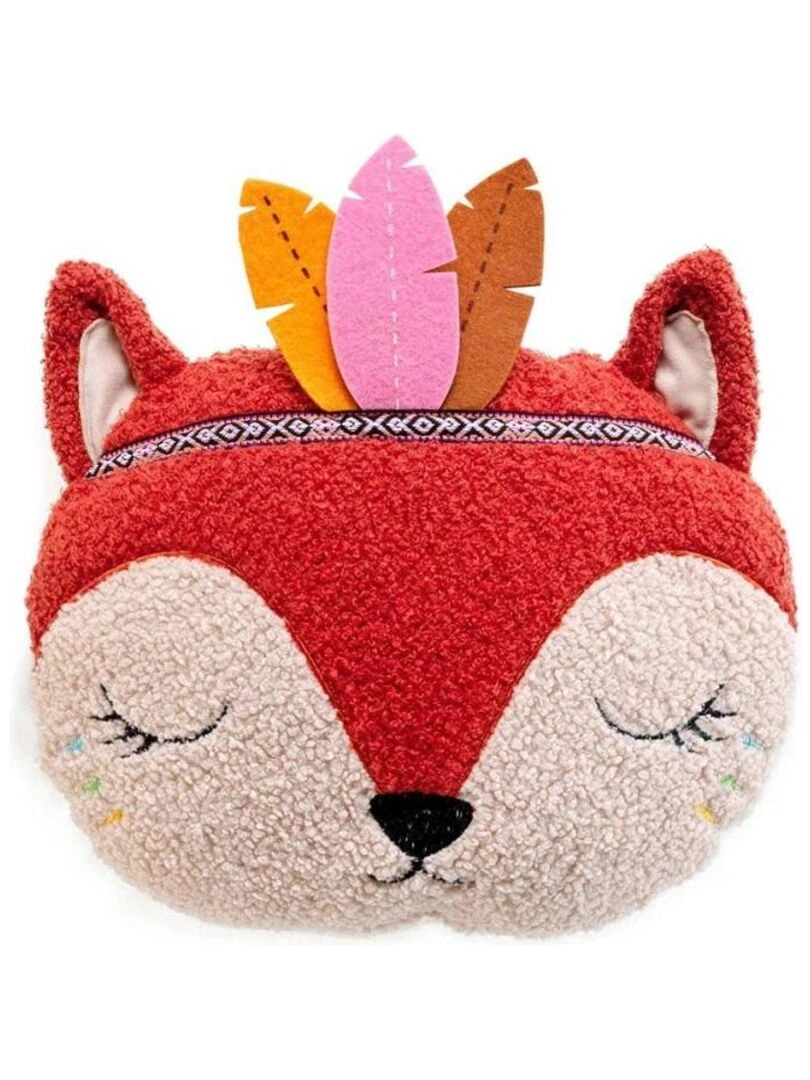 Coussin 30x30 cm Fantaisie Anatole Rouge