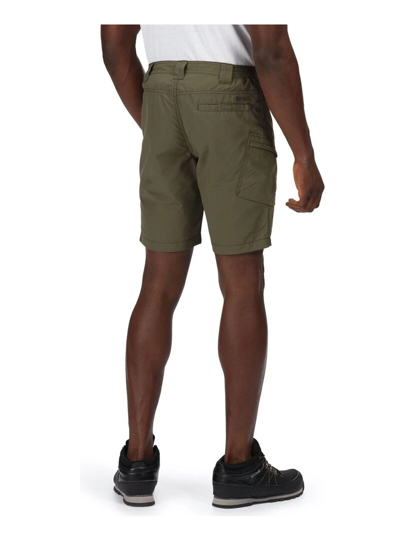 Regatta   Short DELGADO   Vert kaki