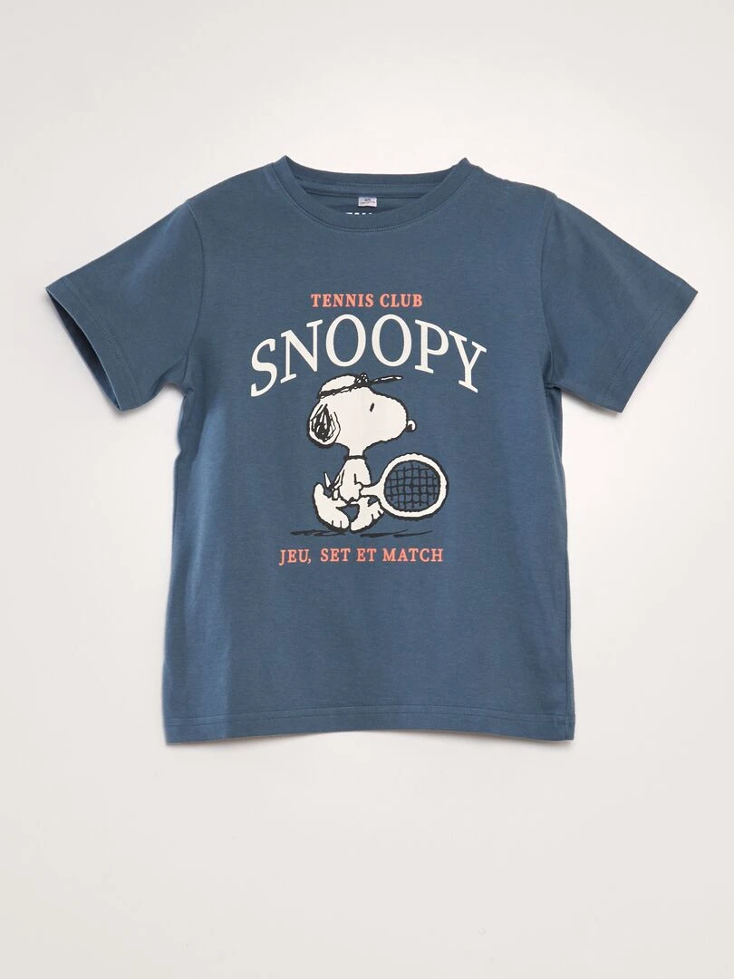 Ensemble Pyjama court 'Snoopy'   2 pièces   Bleu