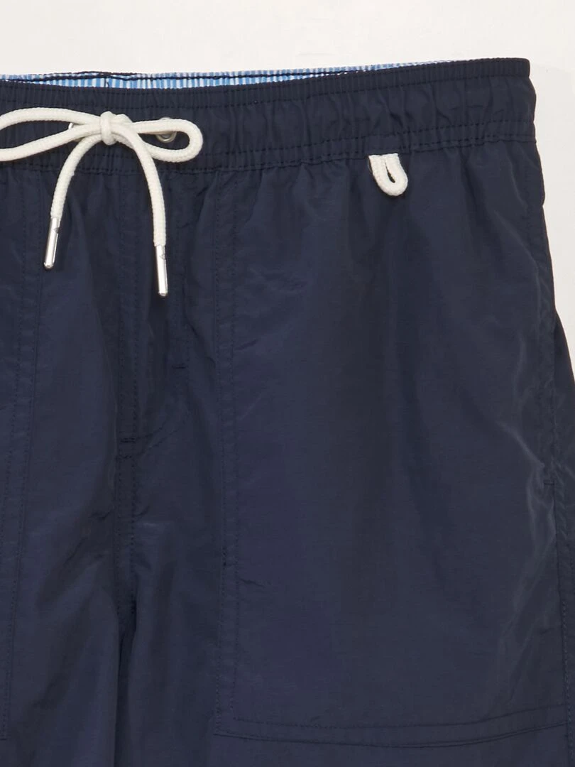 Short de bain à poches   bleu marine