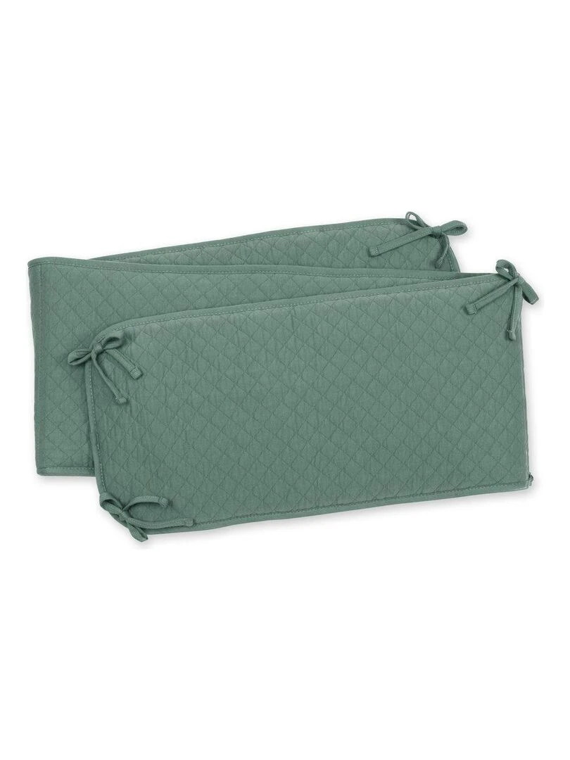 Bemini Tour de lit et parc Pady quilted jersey Vert