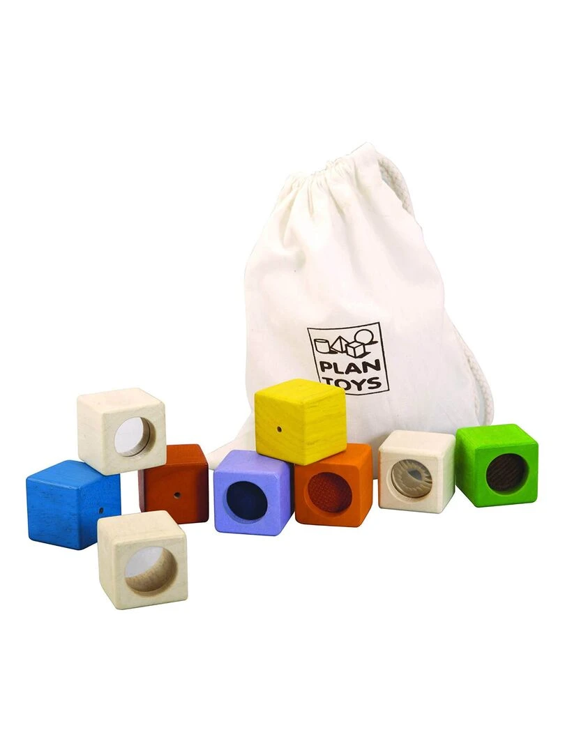 Blocs sensoriels (9 cubes) N/A