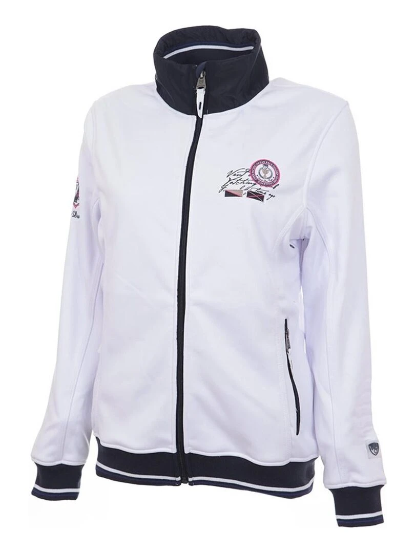 Blouson polaire femme ACELO Blanc