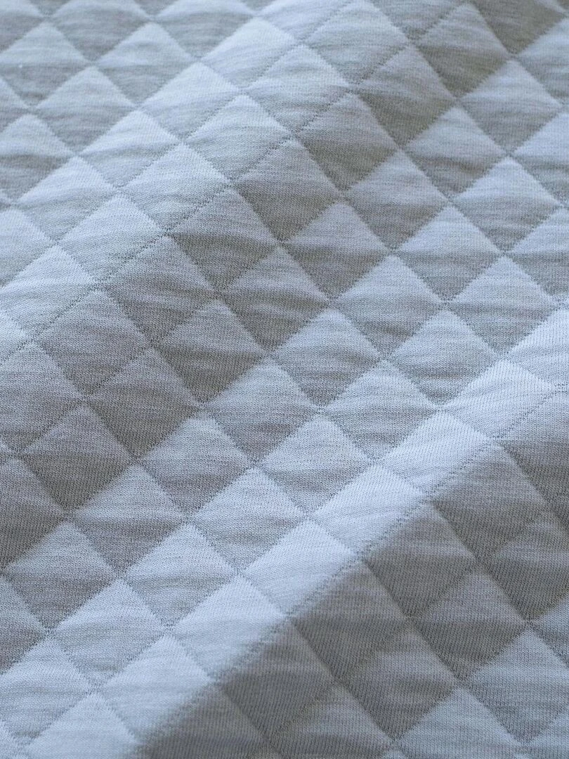 Bemini Gigoteuse avec moufles Pady quilted jersey Bleu gris