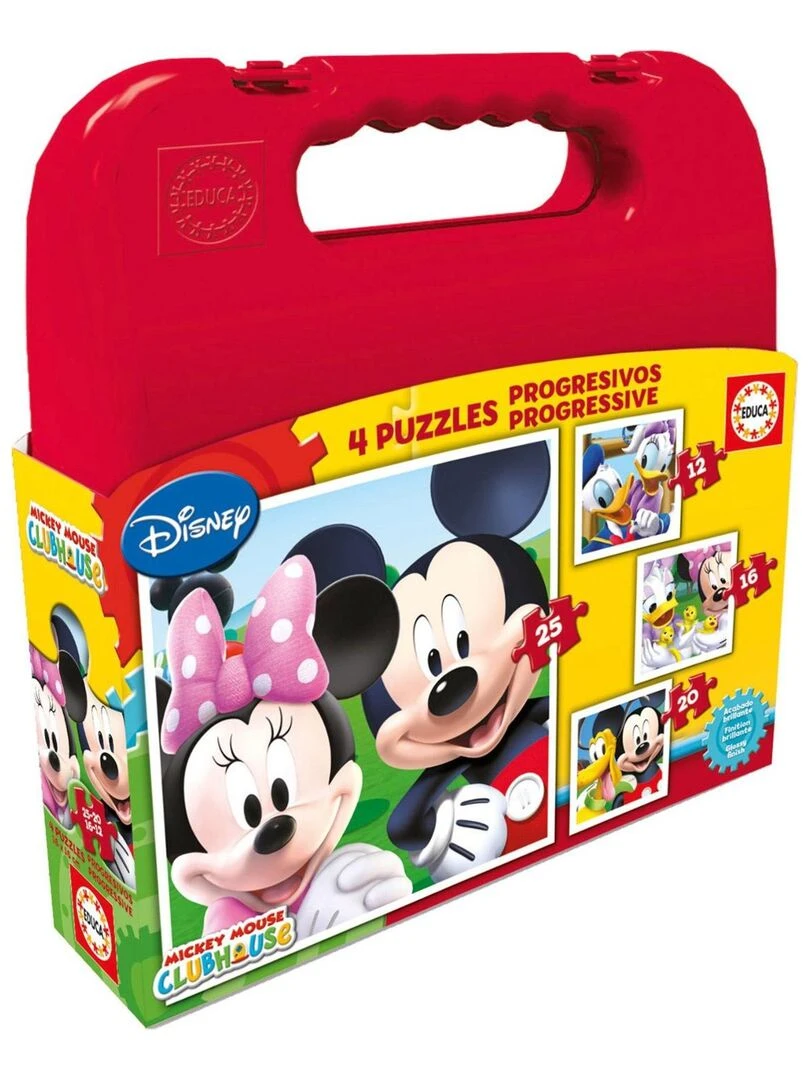 Puzzle progressif 12 à 25 pièces : Mickey et ses amis N/A