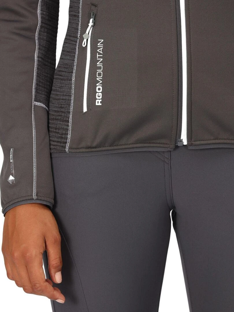 Regatta   Veste softshell YARE   Gris foncé