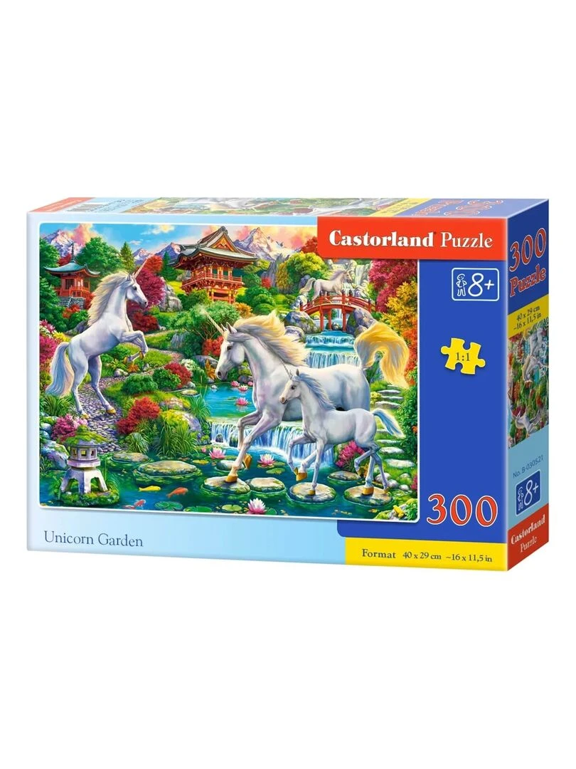 Puzzle 300 pièces : Jardin des licornes N/A
