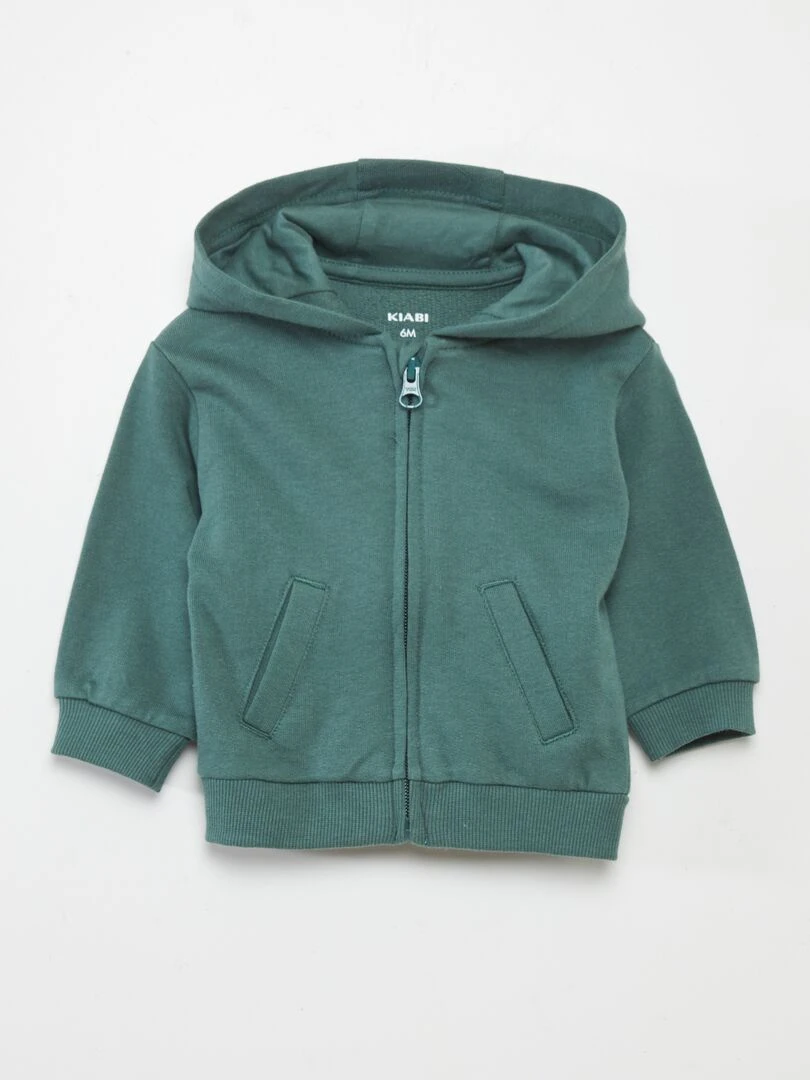 Ensemble sweat + pantalon + t shirt 3 pièces Vert