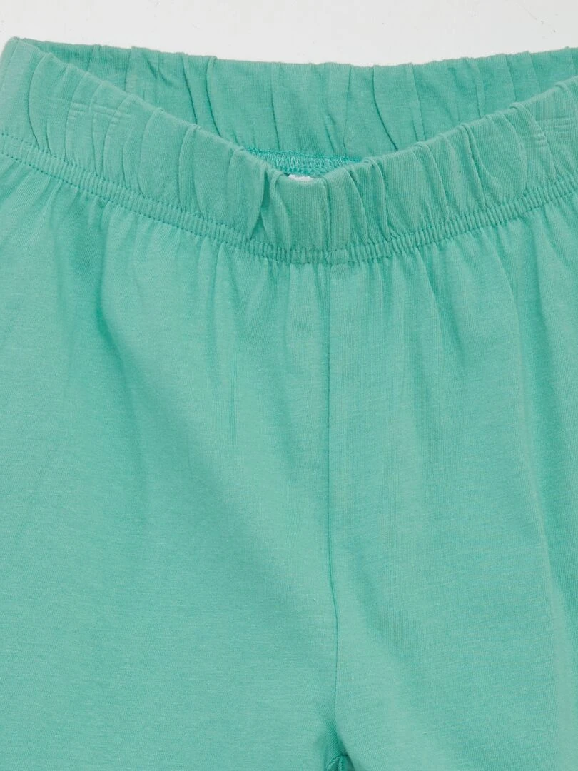 Ensemble de pyjama court 'Super Mario'   2 pièces   Vert