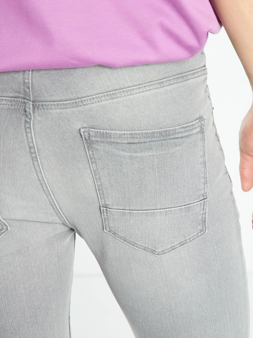 Jean skinny à 5 poches   gris