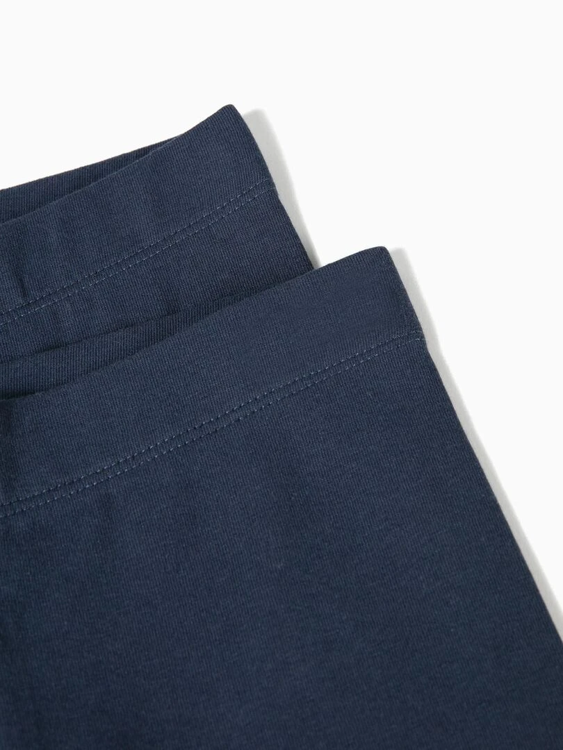 Pack 2 Paires de Leggings pour Fille  DISRUPTION   Bleu nuit