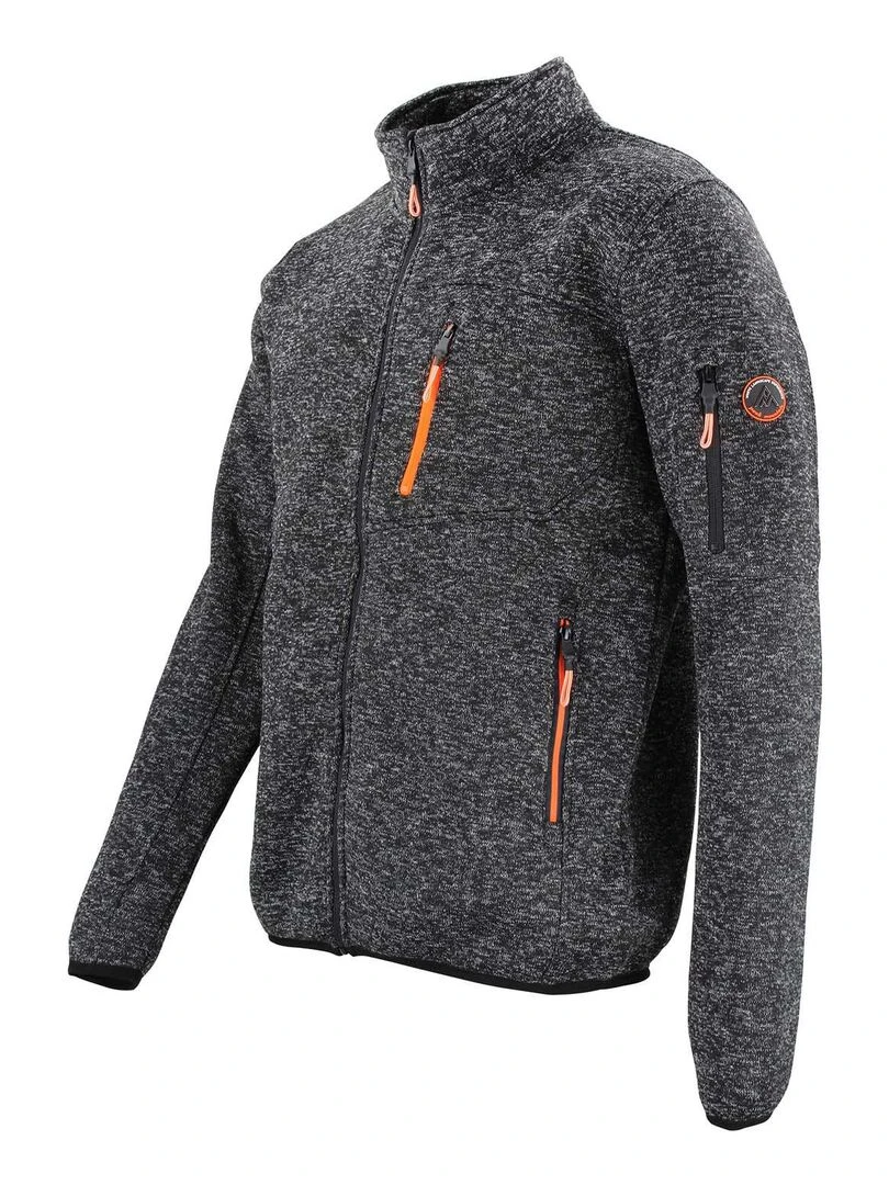 Blouson polaire homme CEMAILLON   PEAK MOUNTAIN   Noir Noir