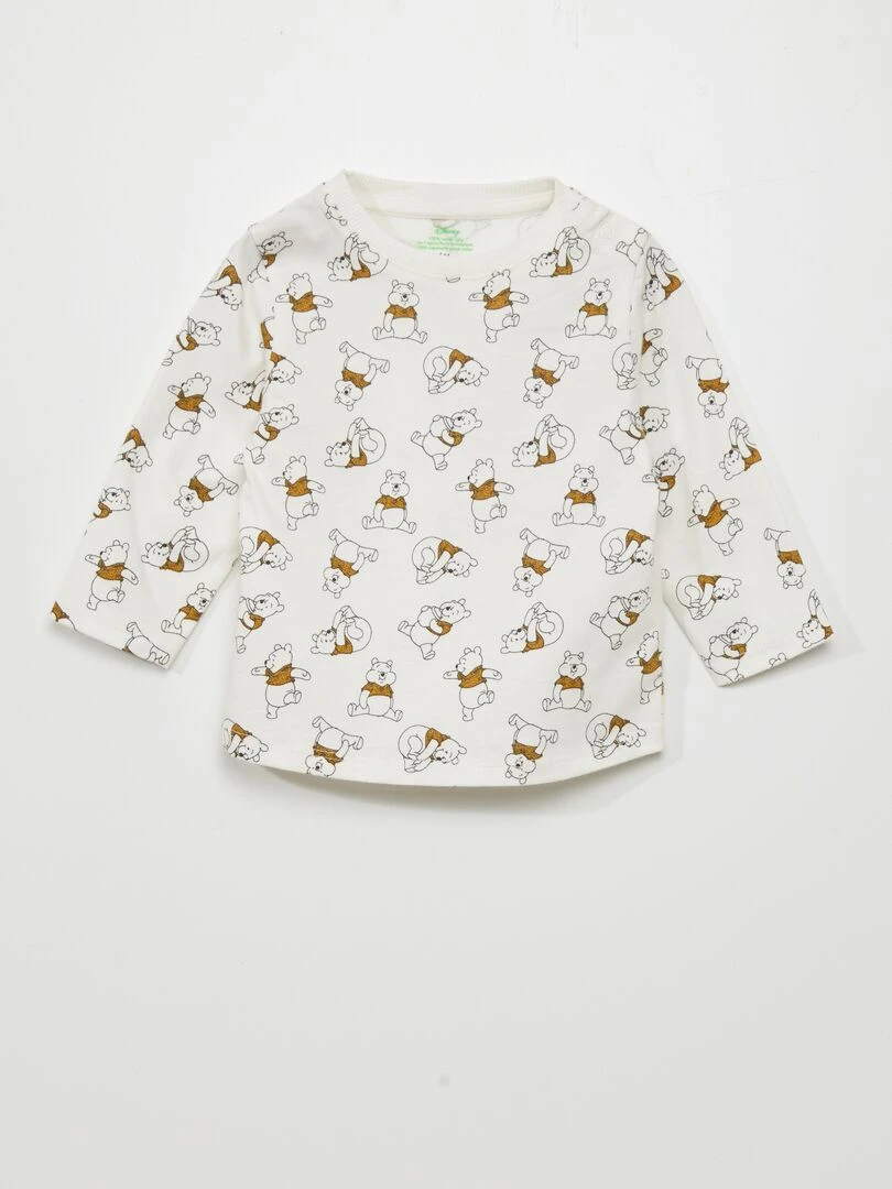 Lot de 2 t shirts en jersey   Jaune