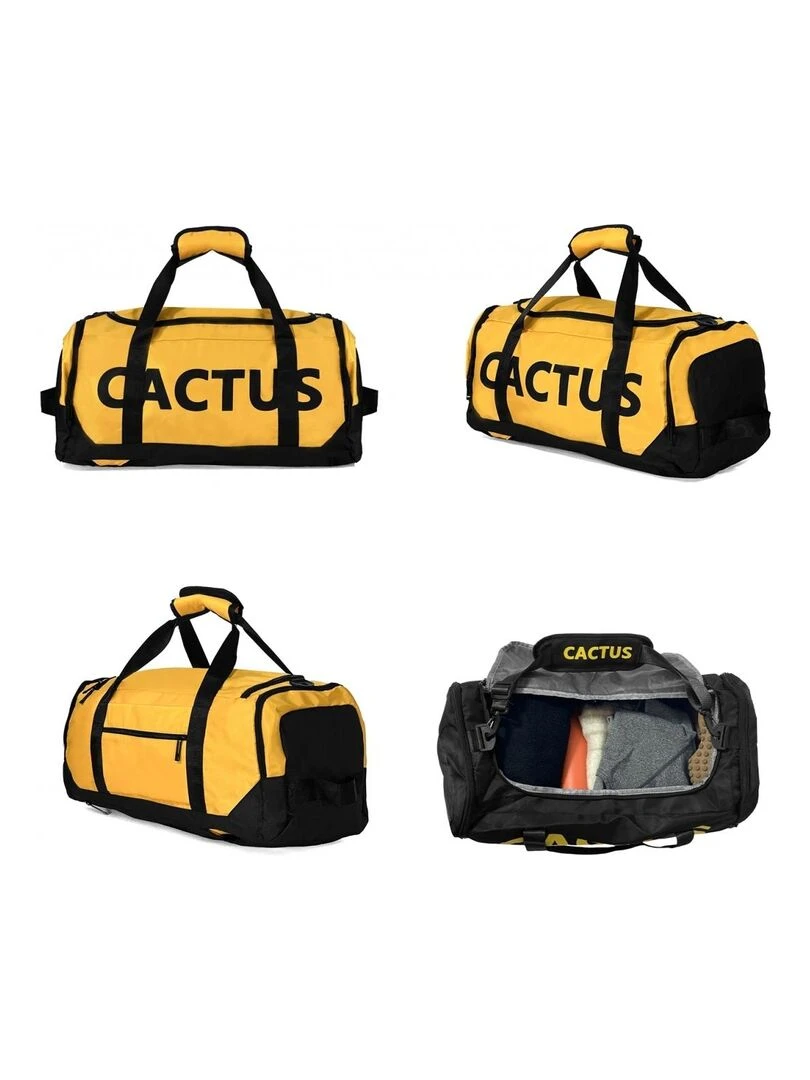 Sac de voyage week end et sport 50L 2en1 porté dos sa   Jaune