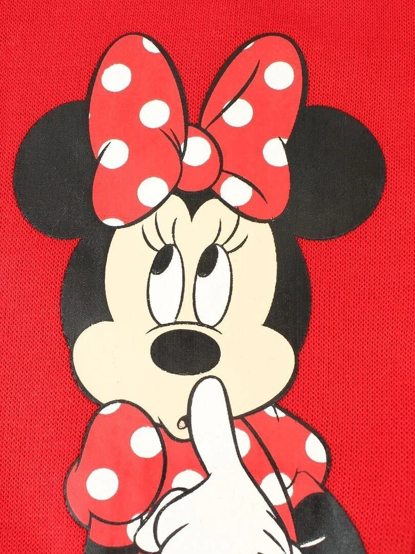 Disney   Pantalon De Jogging fille imprimé Minnie   Rouge