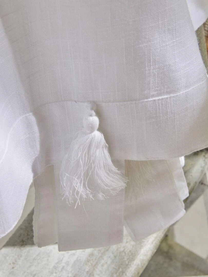 Voilage à pattes 'CHARME' 'TODAY'   Blanc