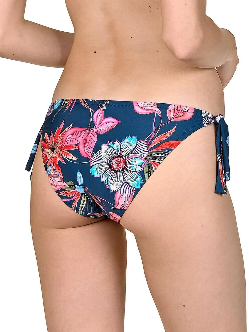 Bas maillot de bain à nouettes Jamaica Bleu