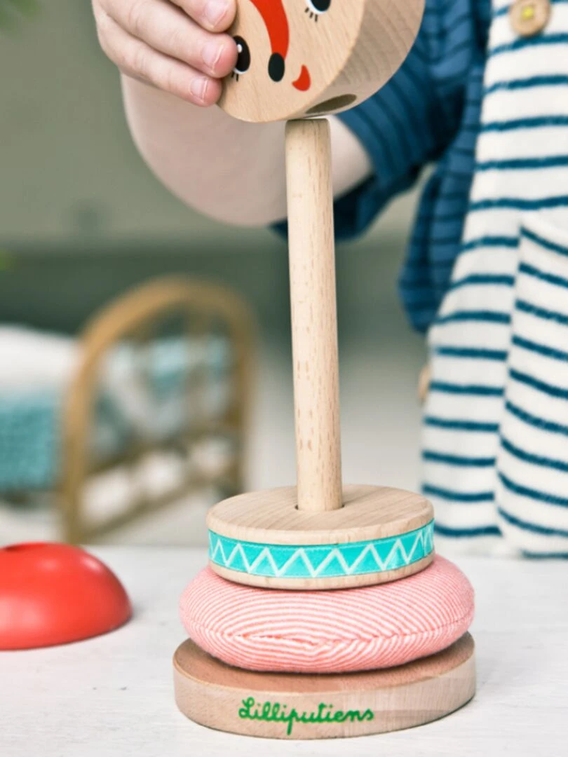 Pyramide en bois Alice la renarde   N/A