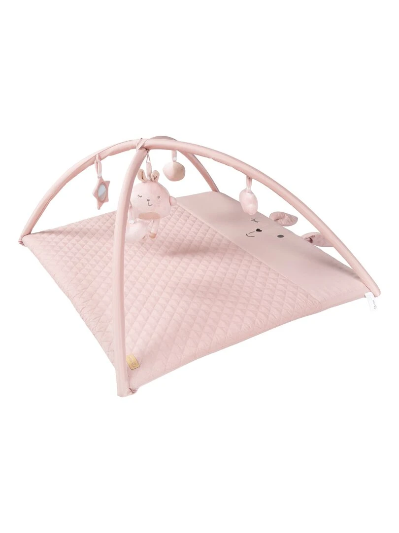 ROBA Tapis D'éveil "roba Style" Rose 85 x 75 + Arc De Jeu Rose