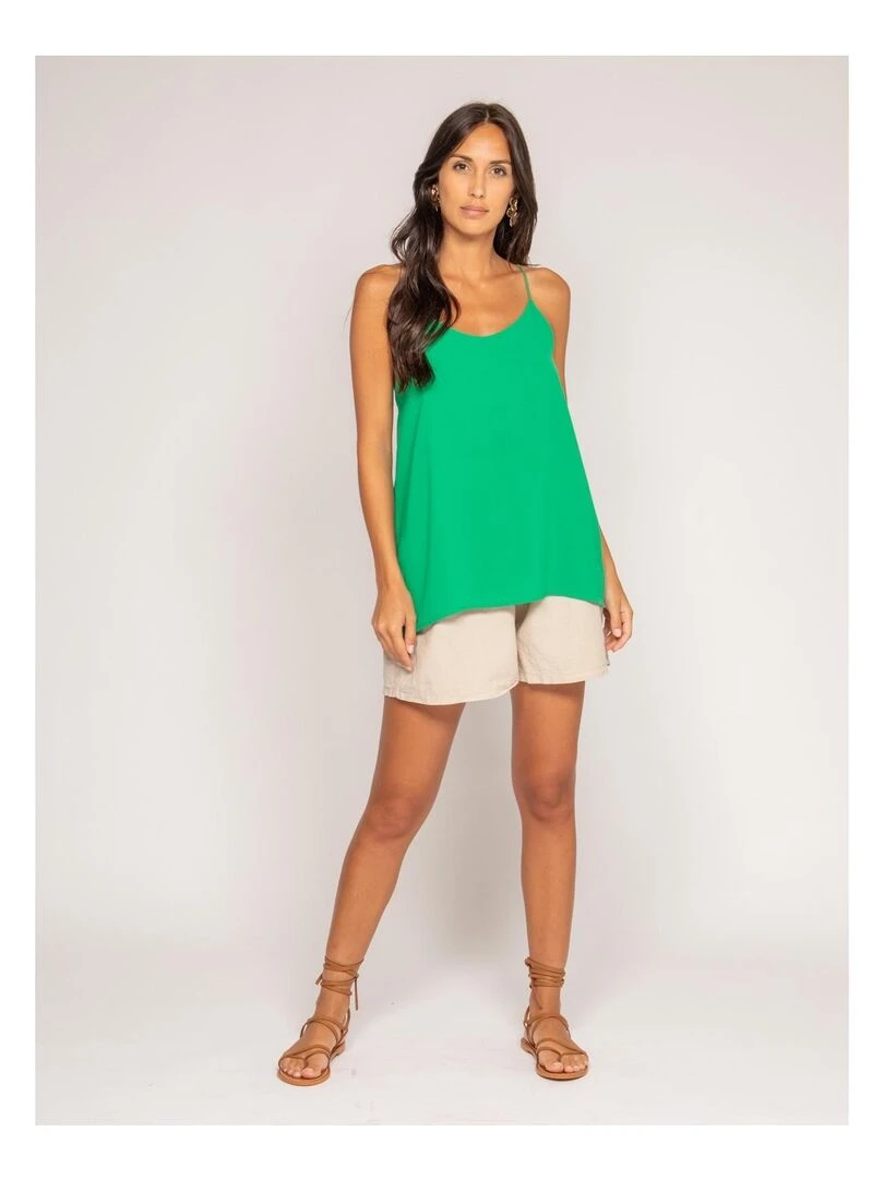 Short en lin XIGN   Beige