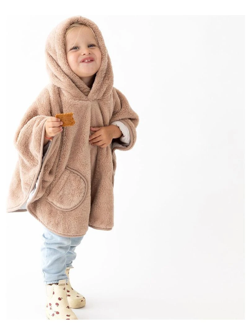Bemini Poncho de voyage Softy et jersey   Beige